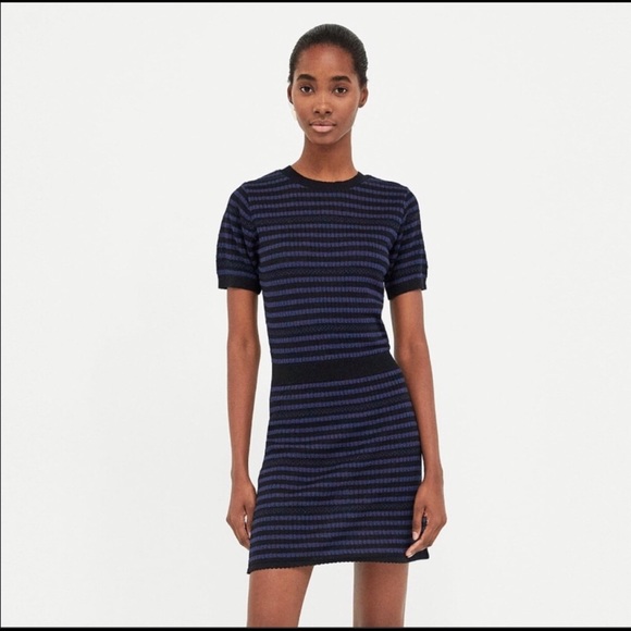 Zara Dresses & Skirts - 💼 Zara Striped Knit Dress